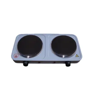 2021 Die Casting Iron Plate 2 Burner Electric Hot Plate Cooking Stove