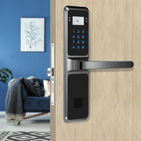 Cerradura Inteligente para Puerta con Código QR 2D Serie Q2, Lector de Tarjetas, Contraseña, Lora Gateway, SDK y Demo Gratuitos para Gestión de Hoteles y Apartamentos