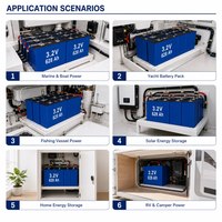 Cellule de batterie prismatique à semi-conducteurs 628Ah 3.2V rechargeable pour usage en bateaux électriques marins et yachts – Vente en gros