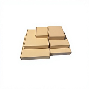 <span class=keywords><strong>Boîte</strong></span> d'expédition carrée en <span class=keywords><strong>carton</strong></span> kraft E-flute extra-rigide, personnalisable pour les petites commandes en gros - Product Image 3