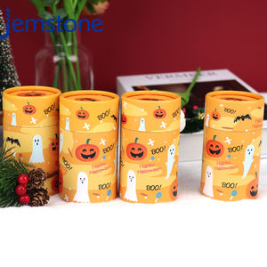 Emballage personnalisé de boîte-cadeau en carton écologique pour festival, tube en papier kraft de qualité alimentaire pour thé en vrac - Product Image 3