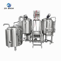 Équipement de brassage de bière 300L, système de brassage artisanal commercial pour microbrasserie et pub