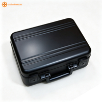Étui de transport portable en aluminium verrouillable, étanche, robuste et antichoc pour instruments d'essai ophtalmiques et d'optométrie, taille personnalisée
