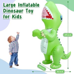 <b>Dinosaur</b> Water Spray Toy PVC <b>Inflatable</b> Outdoor Garden Kids Play Equipment - Product Image 3