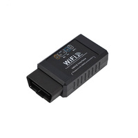 Connecteur OBD Mico WiFi V1.5, lecteur de code, outil de diagnostic automobile OBD 2, adaptateur OBD noir ELM327, scanner sans fil, détecteur
