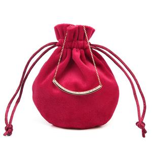 Pochette à Bijoux en Daim Doux de Luxe avec Cordon de Serrage, Prix Usine, Vente en Gros avec Logo - Product Image 6
