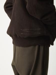 Venta al por mayor Heavy Vintage Negro Niños Hombres Sudaderas con capucha Sudaderas - Product Image 4