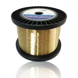 WEDM brass wire/ electrodes wire utilizes quality copper alloy to guarantee stable performance.