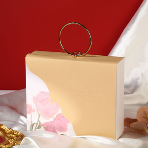 Manifattura personalizzata all'ingrosso sposa e <span class=keywords><strong>sposo</strong></span> regalo caramelle scatole rosse regalo scatola di imballaggio di caramelle di nozze regalo - Product Image 3