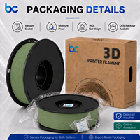Filament PLA Mat 1,75 mm 1 kg Écologique Biodégradable Surface Givrée Cache les Lignes de Superposition Précision de Moulage 0,02 mm