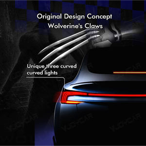 Luci Posteriori Complete VJOYCAR Modello 3 Highland con Indicatori di Direzione e Freni per <span class=keywords><strong>Tesla</strong></span>, <span class=keywords><strong>Accessori</strong></span> Esterni Aggiornati NUOVI 2024+ - Product Image 2