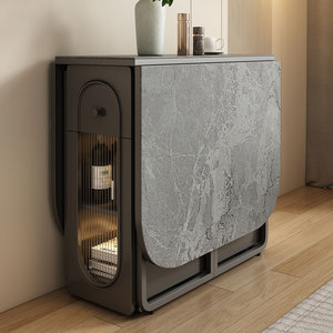 Ensemble table à manger moderne et luxueux ensemble de chaises vente en gros de <span class=keywords><strong>comptoir</strong></span> en <span class=keywords><strong>bois</strong></span> pliable rétractable <span class=keywords><strong>pour</strong></span> la maison et le restaurant - Product Image 2