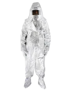Traje de Protección Química Ignífugo para la Lucha contra Incendios y Rescate en Emergencias Químicas Peligrosas - Product Image 4