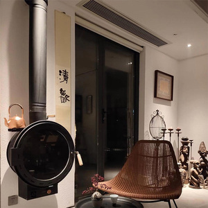 <span class=keywords><strong>Chimeneas</strong></span> <span class=keywords><strong>de</strong></span> <span class=keywords><strong>leña</strong></span> colgantes para interiores <span class=keywords><strong>de</strong></span> diseño moderno personalizadas, chimenea <span class=keywords><strong>de</strong></span> madera montada en el techo suspendido - Product Image 2