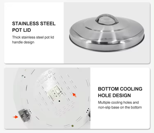 Vente chaude 4.2L Commercial Drum Rice Cooker | Grande capacité pour les cuisines de restaurant et <span class=keywords><strong>d</strong></span>'hôtel - Product Image 3