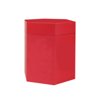 Boîte rigide hexagonale classique personnalisée avec logo, estampage à chaud, découpe de précision, ruban et papier de soie pour bijoux et montres de luxe – Vente en gros