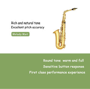 Saxofón Alto de Latón con Tono Bb, Fabricado en Fábrica, con Accesorios Completos, Sonido Profesional para Estudiantes y Músicos - Product Image 6