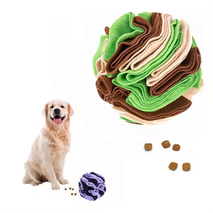 Manufacturer Wholesale Multi-colors Chew Plush <b>Dog</b> Snuffle <b>Ball</b> Toy - Product Image 6