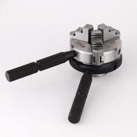 Mandrin de tour auto-centrant à 3 mors SANOU K01-63 en acier massif de 63 mm, mini-mandrin pour petits tours à bois, précision de 0,05 mm, manuel