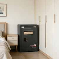 Caja Fuerte de Seguridad Chenguang CW-2 con Cerradura Electrónica de Huella Dactilar/Contraseña WiFi, Totalmente de Acero, Montable en Pared, Impermeable e Ignífuga