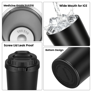Olerd 550ML 17oz Tasse à café isotherme en acier inoxydable, anti-fuite, sans BPA, maintien au chaud de 6 à 12 heures pour les professionnels - Product Image 4