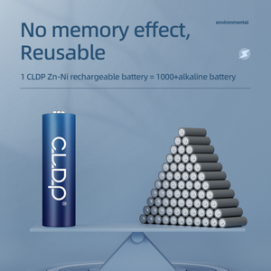 Batteries <span class=keywords><strong>rechargeables</strong></span> NiZn 1,6 V Nickel-Zinc <span class=keywords><strong>AA</strong></span> longue durée de vie, lot de 4 pour flash d'appareil photo - Product Image 5