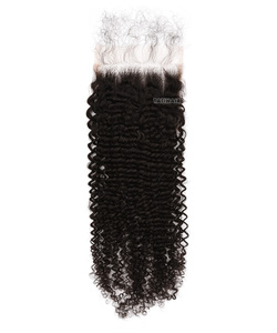 จริง HD 4*4สำหรับปิดลูกไม้ผมหยิกเรมี่แท้เครื่องทำผมมนุษย์ทอสองชั้นบราซิล8นิ้วคลื่นธรรมชาติทั้งหมด - Product Image 1