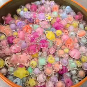 Kit de Materiales para Manualidades con Cuentas, para Hacer Pulseras, Collares, Correas para Teléfono, Accesorios que Incluyen Cuentas de Plástico Acrílico - Product Image 4