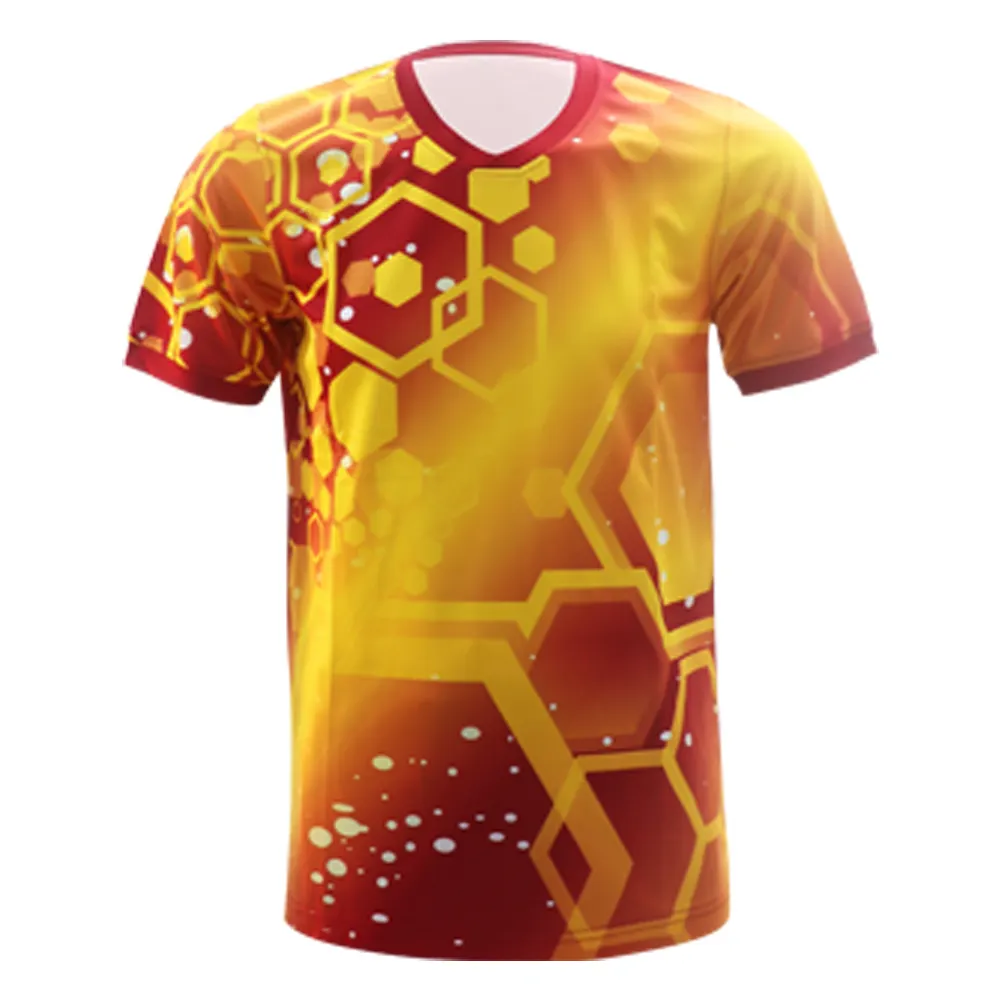 HOSTARON-Maillot de Football avec Tissu de Sublimation, Vêtement de Sport Jacquard Personnalisé en Gros de Qualité Thaïlandaise, quantité minimale de commande Bas pour Adultes, 2022