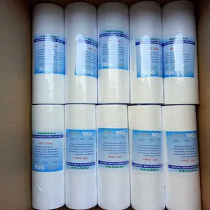 5 "10" 20 "30" 40 "Sediments chmelze geblasen Pp Filter patrone für das Wasserfilter system des ganzen Hauses