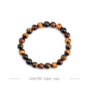 Bracciale Personalizzato da Donna con Perle di Cristallo Naturale e Pietre Curative Premium - Product Image 2