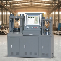 Máquina de Ensayo de Compresión Servoeléctrica Micro Electrohidráulica, Controlada por Computadora, 300kN, Probador de Compresión de Concreto HYE-300F-D