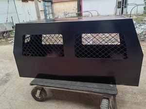 Auvent portable en aluminium de 700mm avec boîte à chien et boîte à outils de stockage extérieur étanche de taille personnalisée pour camionnette - Product Image 3