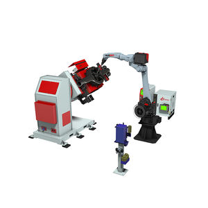 Estación de trabajo de soldadura de eje de camión PYD13, mesa giratoria, equipo láser giratorio, posicionador de estación de soldadura - Product Image 1