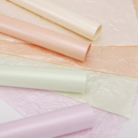 Papier Glassine nacré imperméable pour l'emballage de bouquets |   Matériel d'emballage floral pour doublure intérieure |   Fournitures pour fleuristes et boulangeries
