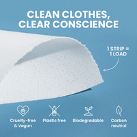 Lessive écologique biodégradable jetable, parfum naturel, douceur, 80% de contenu actif, mousse moyenne, multifonctionnelle