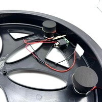 Batterie électronique de 16 pouces transformant une batterie acoustique en batterie électronique, avec six déclencheurs, plateau à double zone intégré et prise jack 6,3 mm
