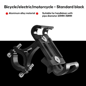 Soporte Universal para Teléfono de Motocicleta y Bicicleta, de Metal, Antideslizante, con Clip para GPS, de Aleación de Aluminio, Superventas 2026 - Product Image 2