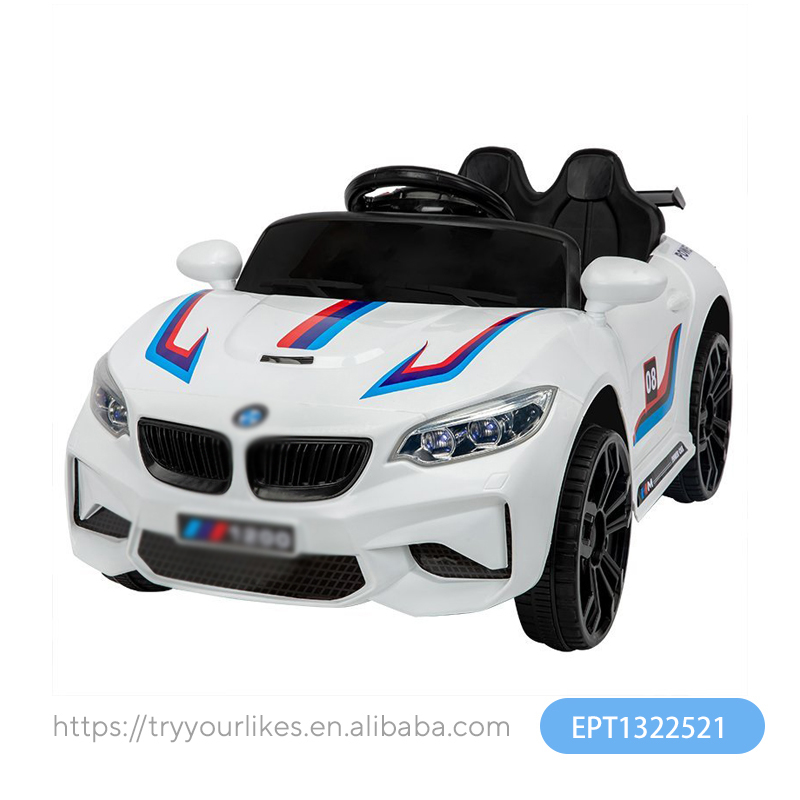 EPT1322521-Coche de 4 ruedas con techo abierto, luces y música (1 unidad/caja)