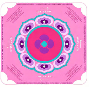 Tapis de Mahjong Américain Classique de Luxe Épais et Personnalisé avec Logo sur Mesure pour 4 Joueurs, MOQ 1 (commande minimum) - Product Image 1
