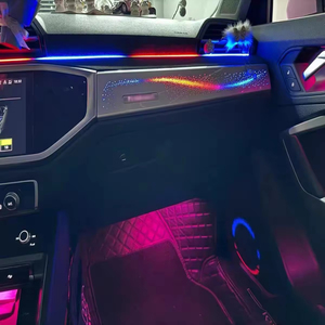 Luci Ambientali a LED per Interni Auto Symphony per <span class=keywords><strong>Audi</strong></span> <span class=keywords><strong>Q3</strong></span> 2019-2023, <span class=keywords><strong>Accessori</strong></span> Striscia Luminosa Atmosfera 28 Luci RGB - Product Image 6