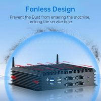 Ordinateur industriel : Équipé d'un processeur Core I3-8130U, 2 cœurs, 4 threads, fréquence de base 2,2 GHz, fréquence maximale 3,4 GHz |   8 Go de RAM |   SSD 256 Go |   Préinstallé