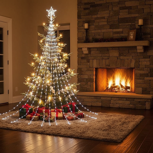 <span class=keywords><strong>Guirnalda</strong></span> de Luces Decorativas para Árbol de Navidad Interior/Exterior, Luces de Cadena RGB con Control Inteligente - Product Image 1