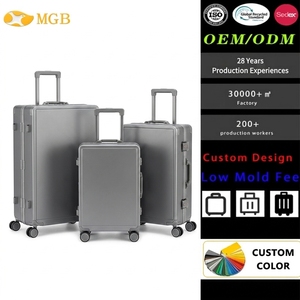 Valigia Popolare con Telaio in Alluminio, Bagaglio da Viaggio Durevole, Borsa <span class=keywords><strong>Trolley</strong></span> Premium con Ruote Scorrevoli - Product Image 1