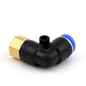 Conector Rápido PLF4/6/8/10/12, Codo de 90 Grados con Rosca Interna, Piezas Neumáticas - Product Image 4