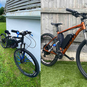 Ukc1 màu hiển thị 3000W 5000 W, hào quang điện Ebike Kit 1500 W 2000W Điện chu kỳ xe đạp MTX bánh xe động cơ xuống ống/tam giác Pin - Product Image 2