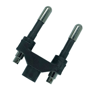 ปลั๊กไฟยุโรปแบบ 2 ขา 2.5A ปลั๊กไฟแบบ 2 ขา ปลั๊กไฟทองเหลือง - Product Image 2