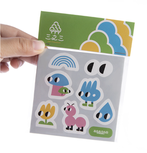 TS Etiquetas Autoadhesivas Personalizables, Baggable, Cute <span class=keywords><strong>Cartoon</strong></span> Anime Guka DIY Irregular Troquelado Pegatinas para Scrapbooking - Product Image 2