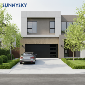 Foshan Vente en gros Abri voiture en acier galvanisé Villa Portes <span class=keywords><strong>de</strong></span> <span class=keywords><strong>garage</strong></span> sectionnelles isolantes à enroulement automatique pour les maisons - Product Image 1