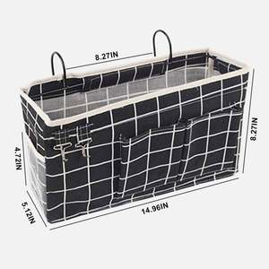 กระเป๋าจัดระเบียบอเนกประสงค์แบบพกพาสำหรับเดินทาง รุ่นขายดีประจำปี 2021 สีดำลายตาราง สำหรับใส่เครื่องสำอางและของจุกจิก - Product Image 3